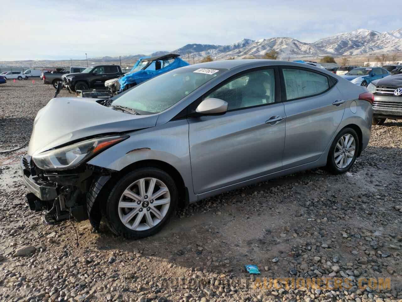 KMHDH4AE4EU175293 HYUNDAI ELANTRA 2014