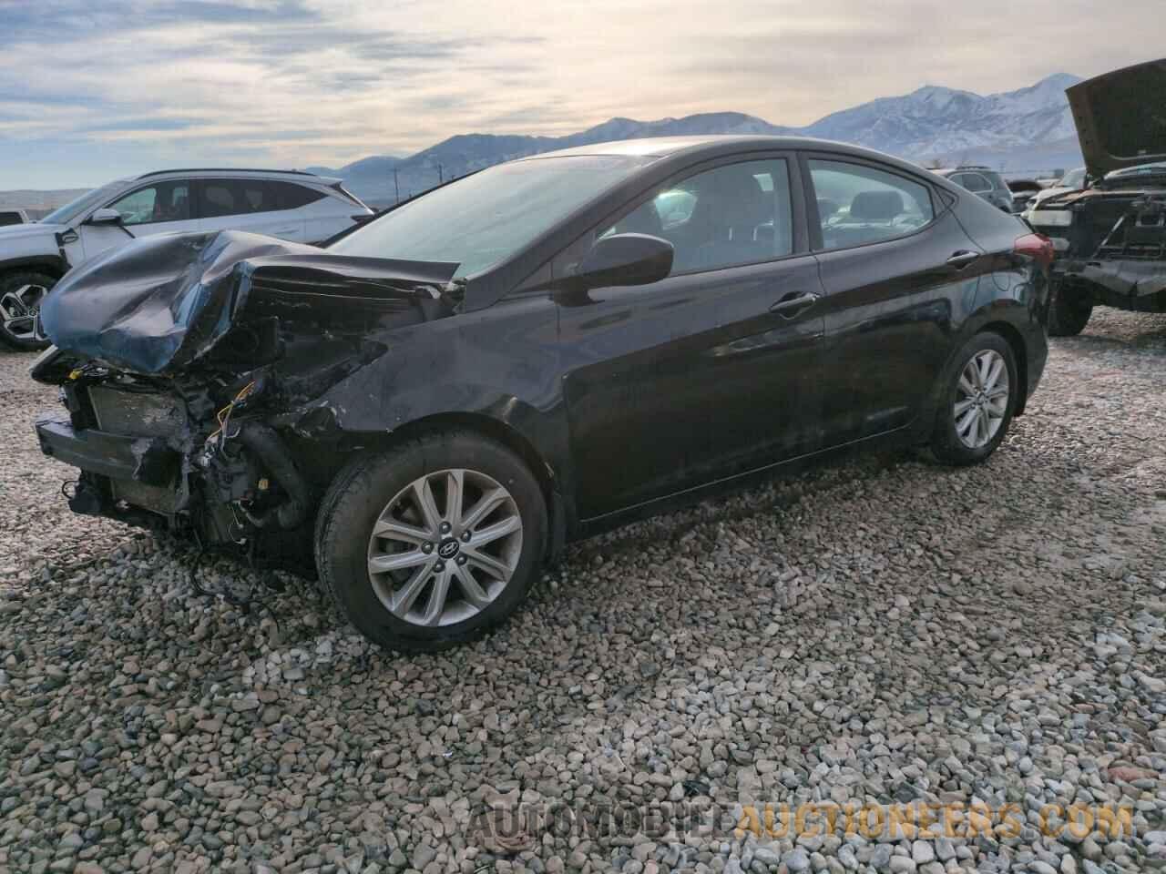 KMHDH4AE4FU342396 HYUNDAI ELANTRA 2015