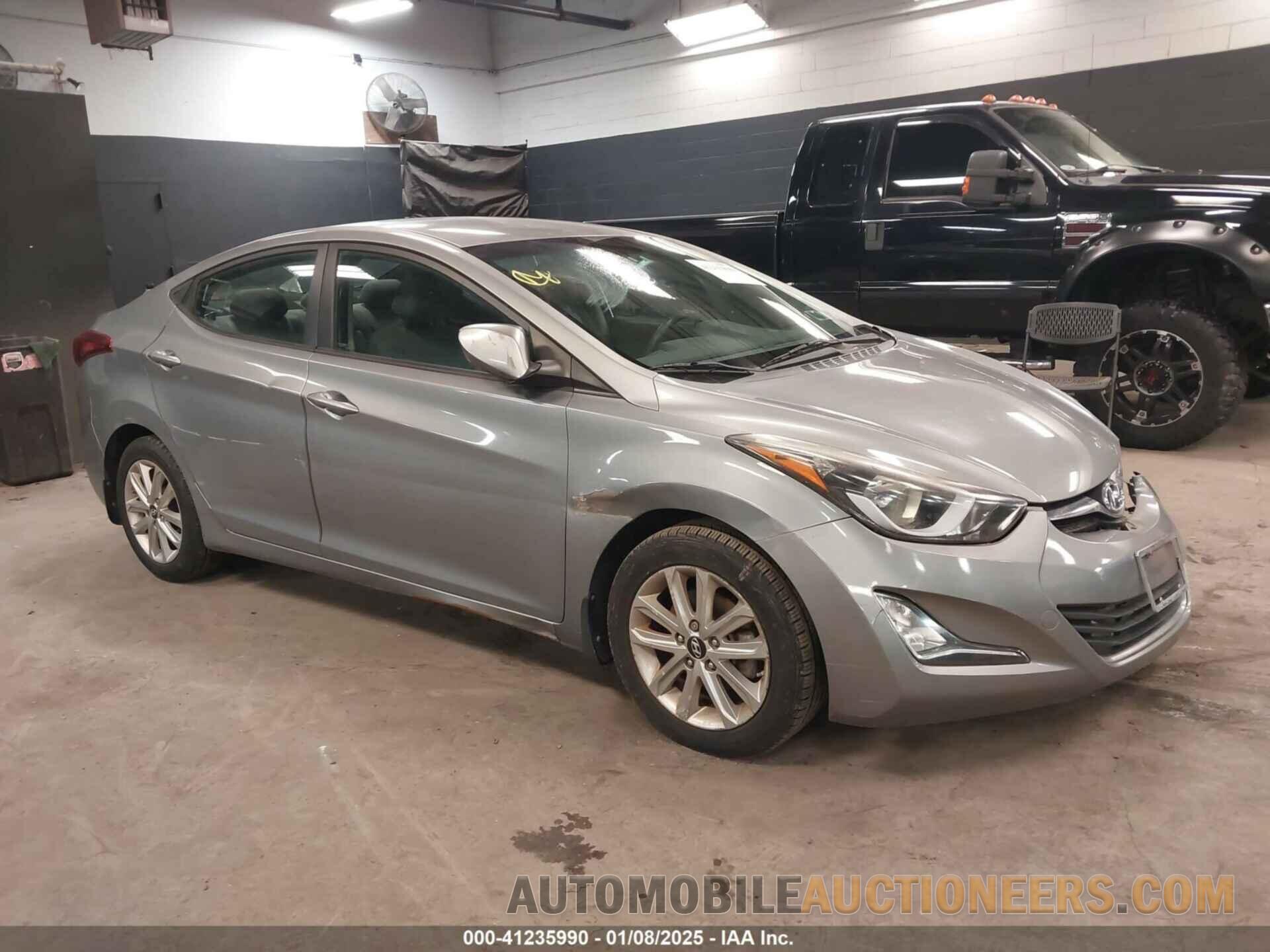 KMHDH4AE4FU387841 HYUNDAI ELANTRA 2015