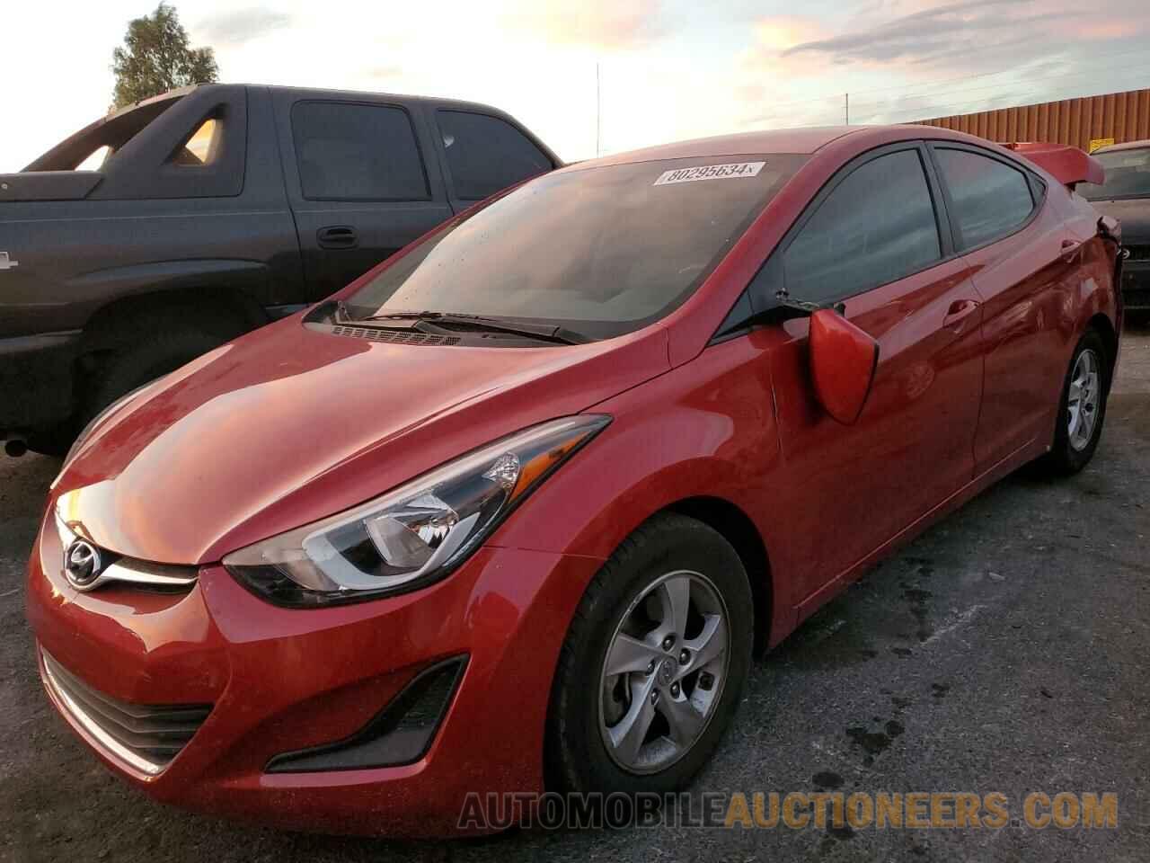 KMHDH4AE4FU391632 HYUNDAI ELANTRA 2015