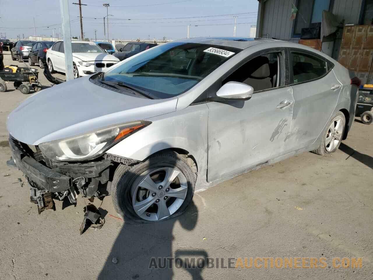 KMHDH4AE4GU481266 HYUNDAI ELANTRA 2016