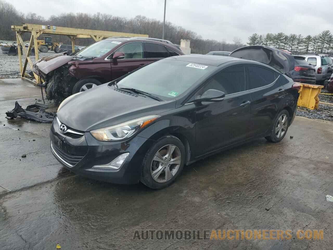 KMHDH4AE4GU490999 HYUNDAI ELANTRA 2016