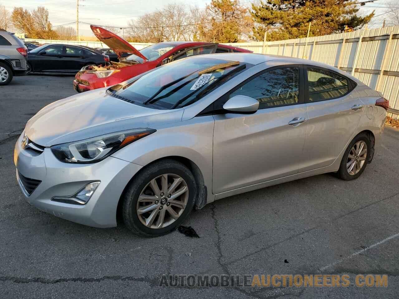 KMHDH4AE4GU545449 HYUNDAI ELANTRA 2016