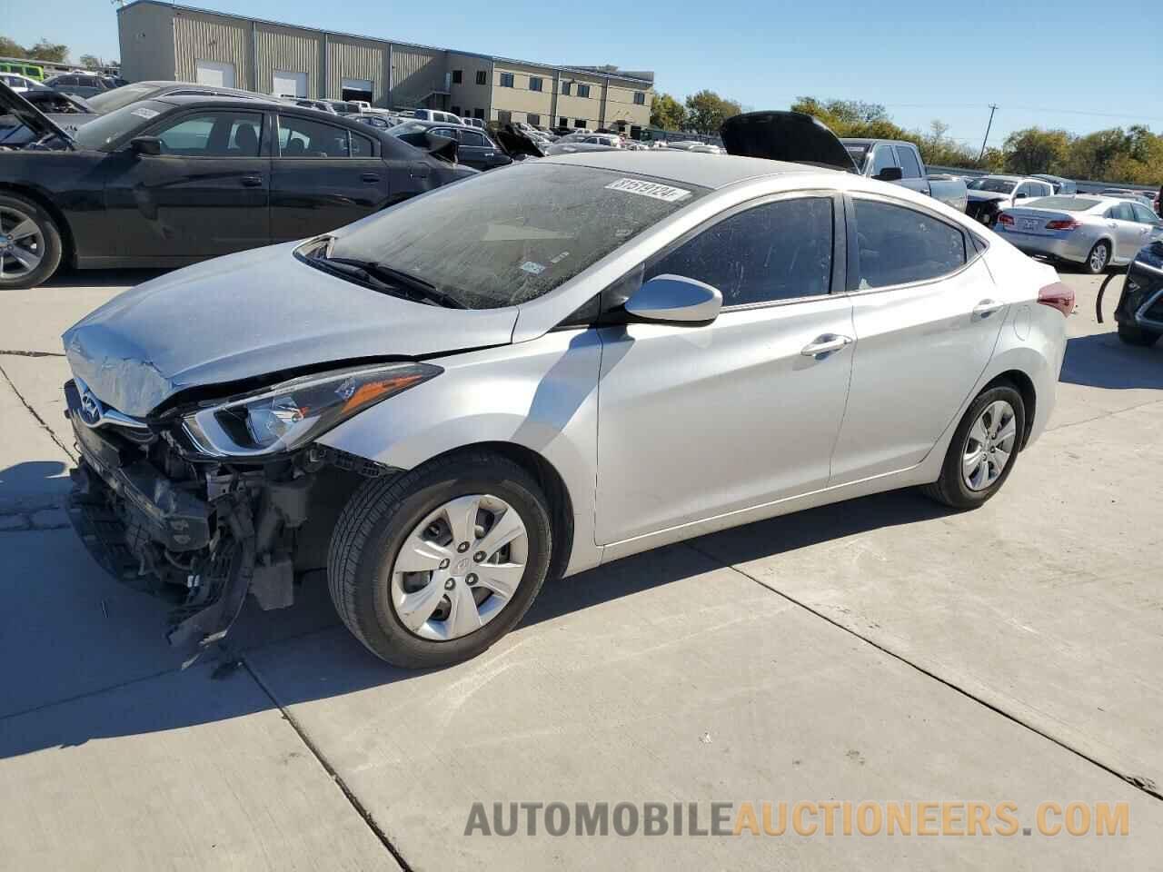 KMHDH4AE4GU545659 HYUNDAI ELANTRA 2016