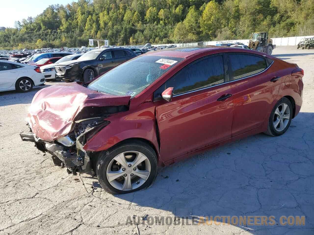 KMHDH4AE4GU605214 HYUNDAI ELANTRA 2016