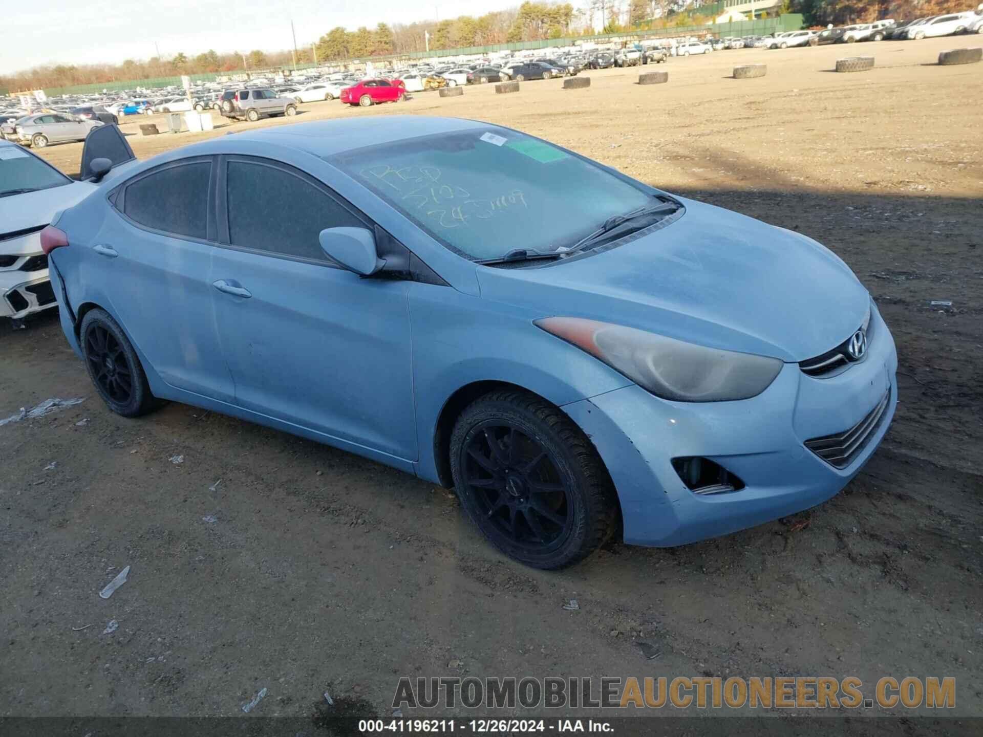 KMHDH4AE5CU213224 HYUNDAI ELANTRA 2012