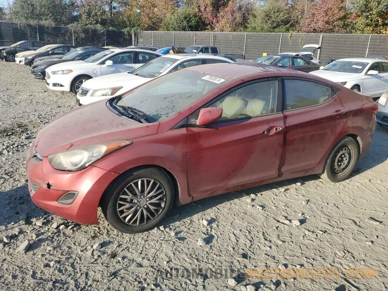 KMHDH4AE5CU246921 HYUNDAI ELANTRA 2012