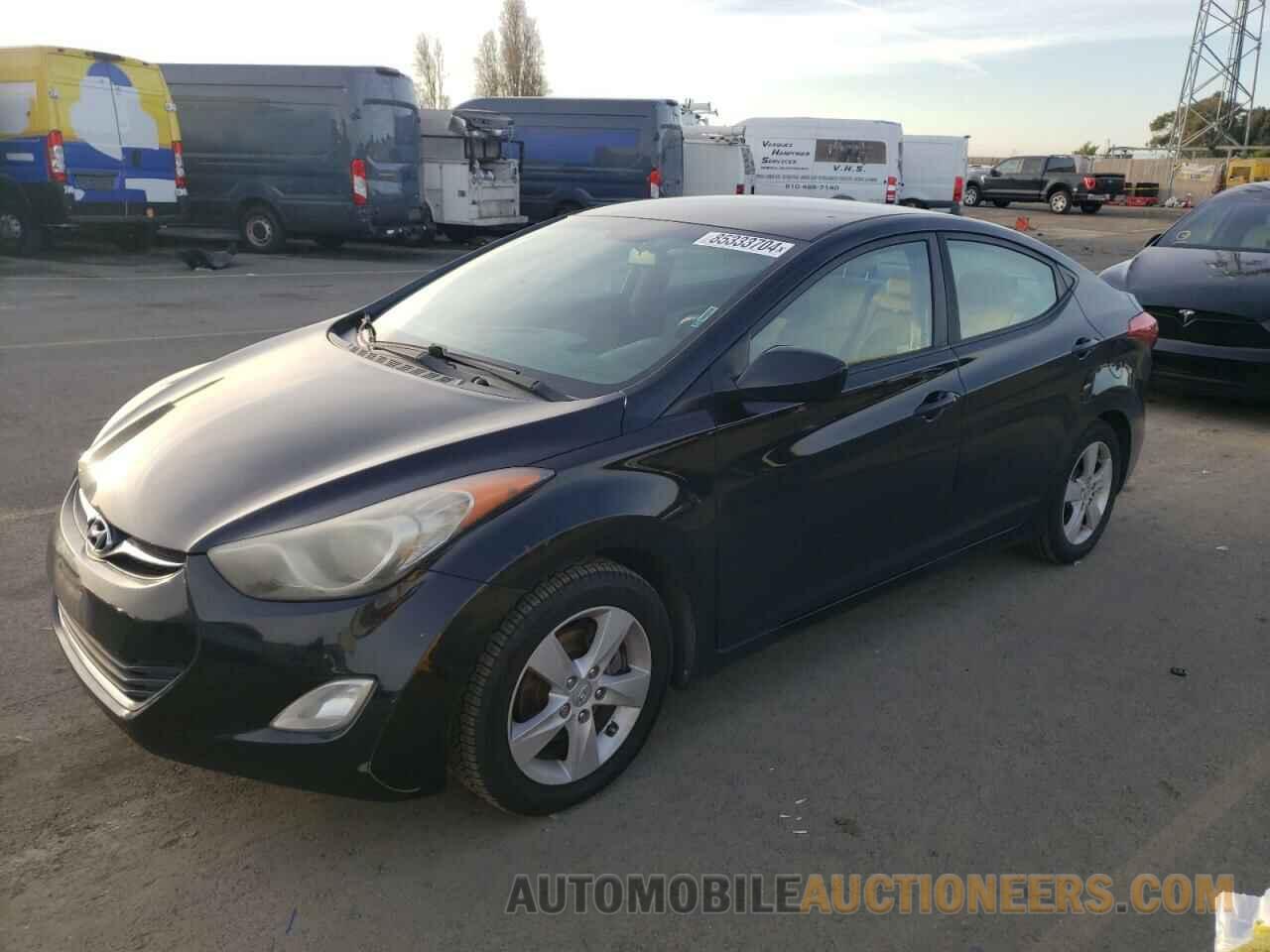 KMHDH4AE5CU373166 HYUNDAI ELANTRA 2012