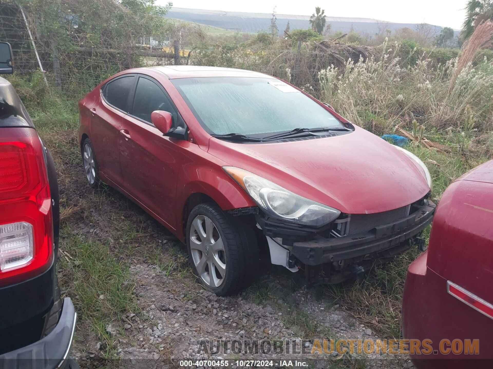 KMHDH4AE5DU507434 HYUNDAI ELANTRA 2013