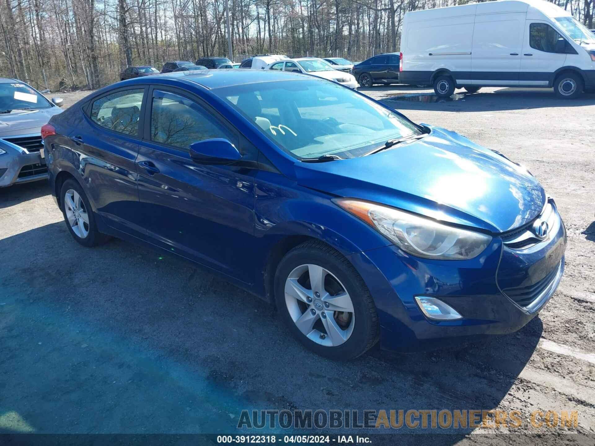 KMHDH4AE5DU539851 HYUNDAI ELANTRA 2013