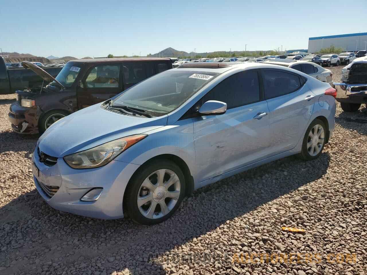 KMHDH4AE5DU677776 HYUNDAI ELANTRA 2013