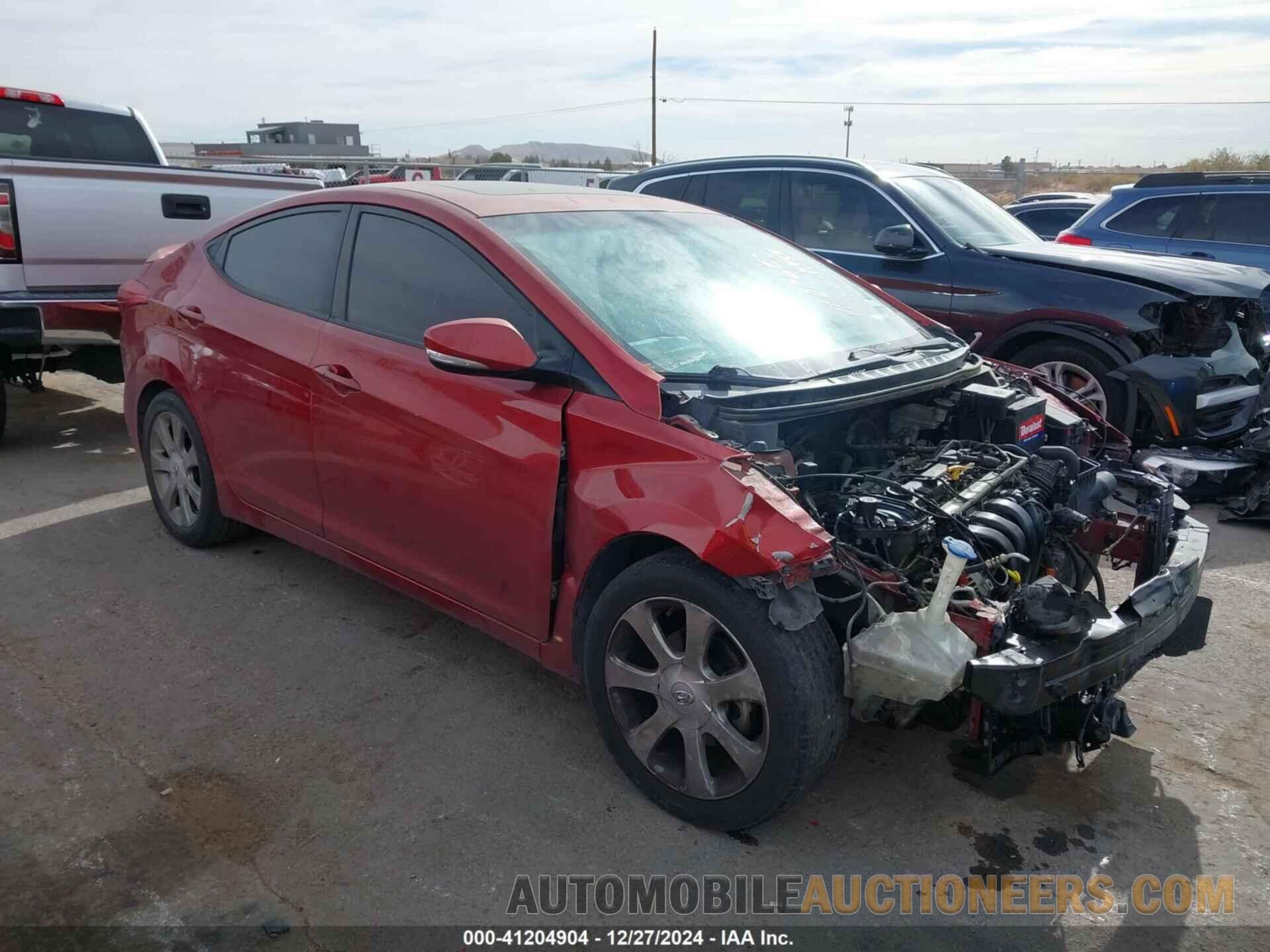 KMHDH4AE5DU865858 HYUNDAI ELANTRA 2013