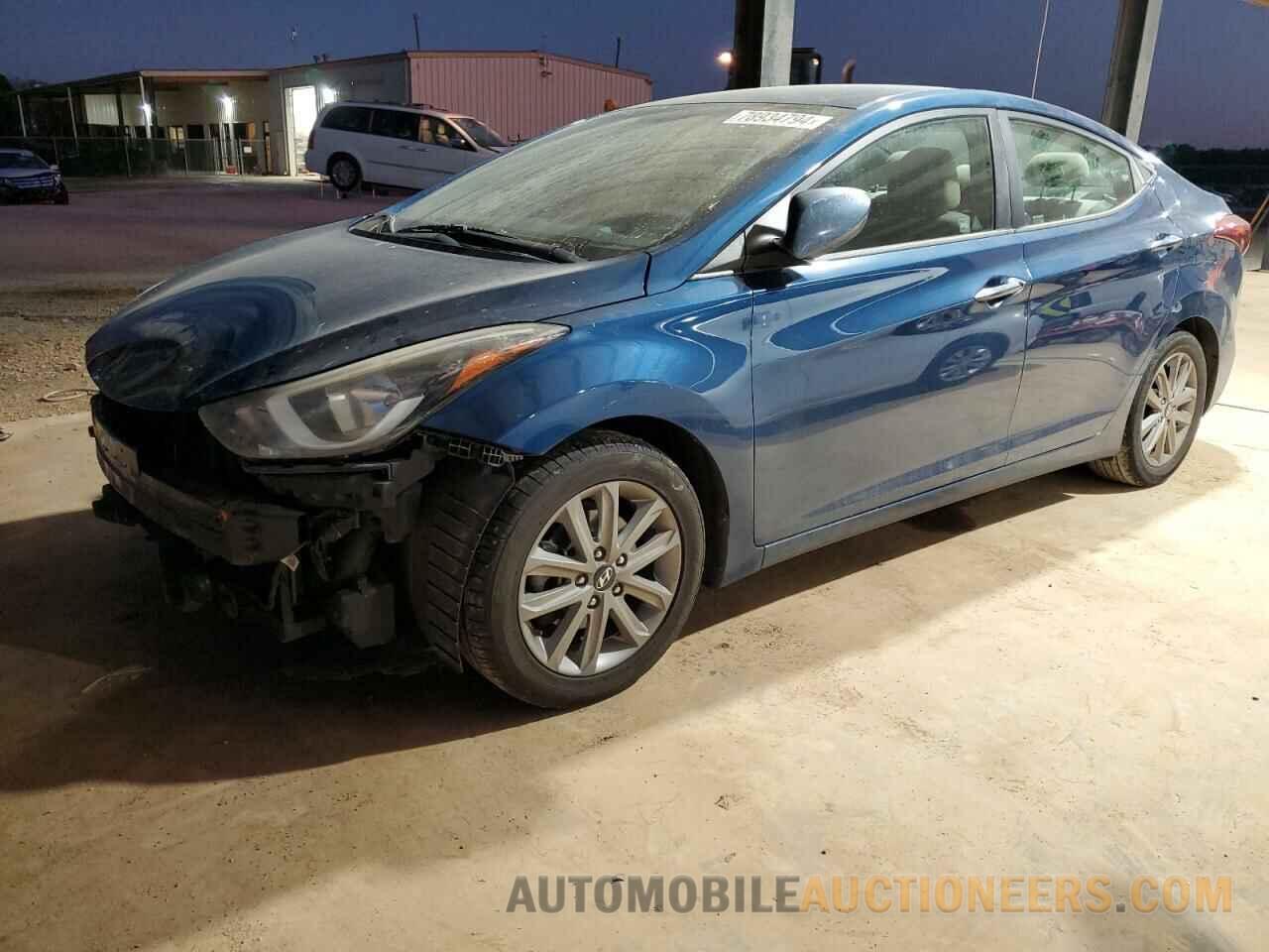 KMHDH4AE5EU047290 HYUNDAI ELANTRA 2014