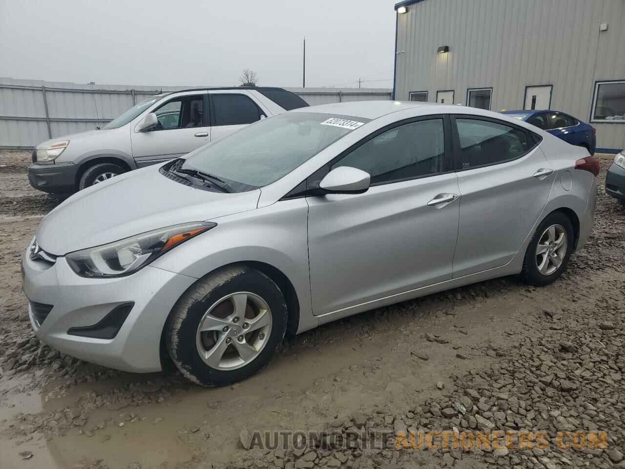 KMHDH4AE5EU116320 HYUNDAI ELANTRA 2014