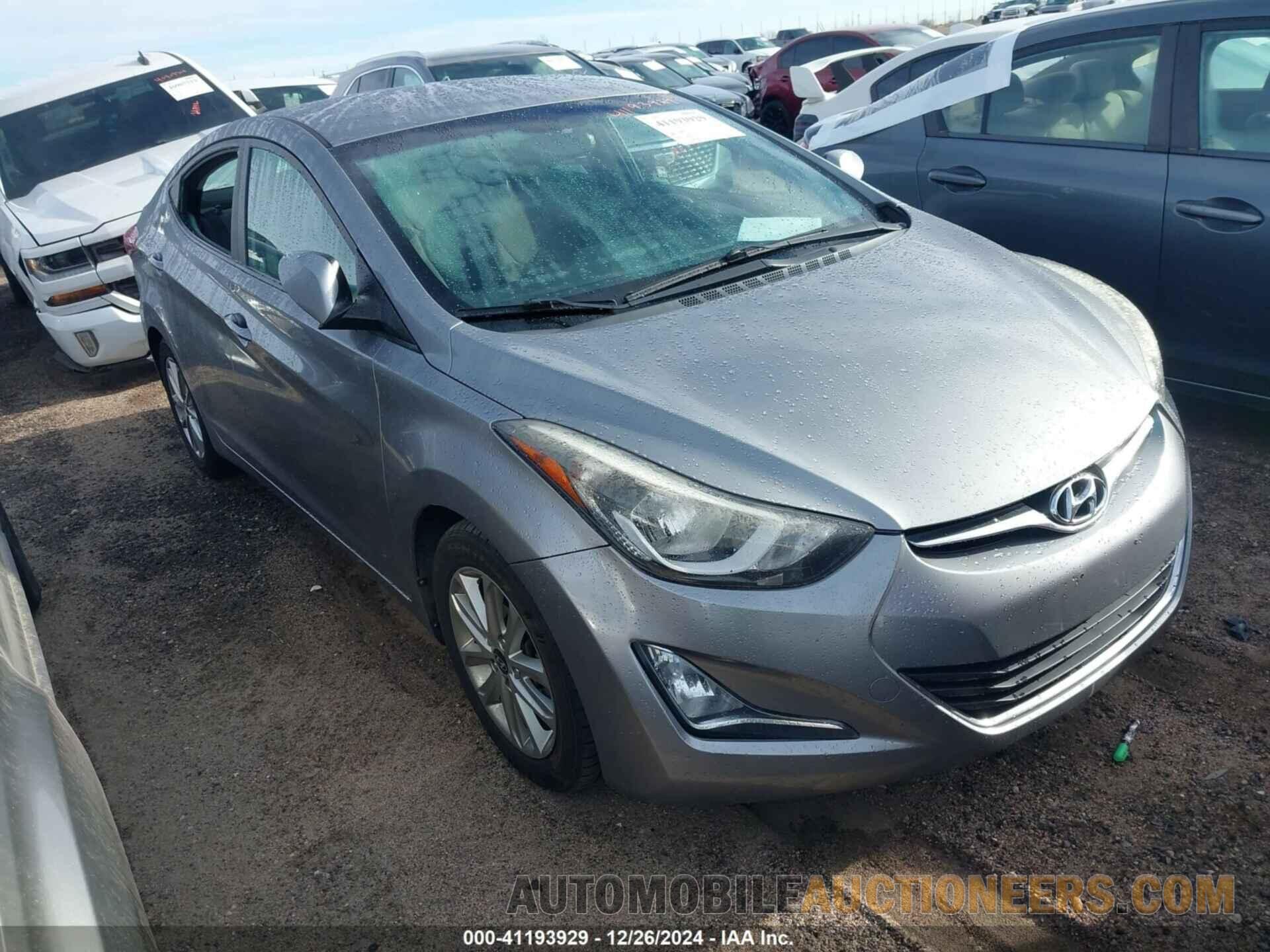 KMHDH4AE5EU158048 HYUNDAI ELANTRA 2014