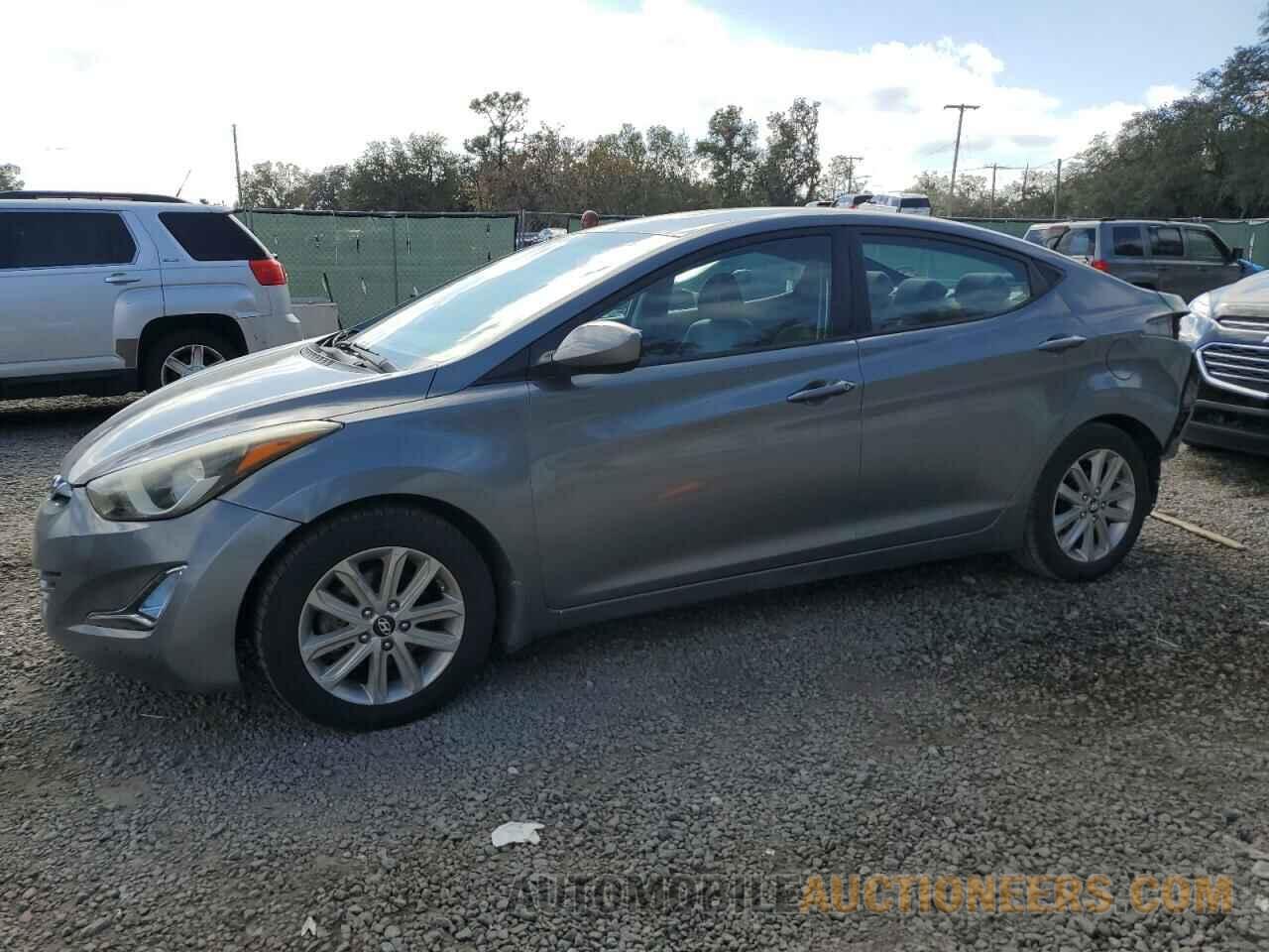 KMHDH4AE5EU174878 HYUNDAI ELANTRA 2014