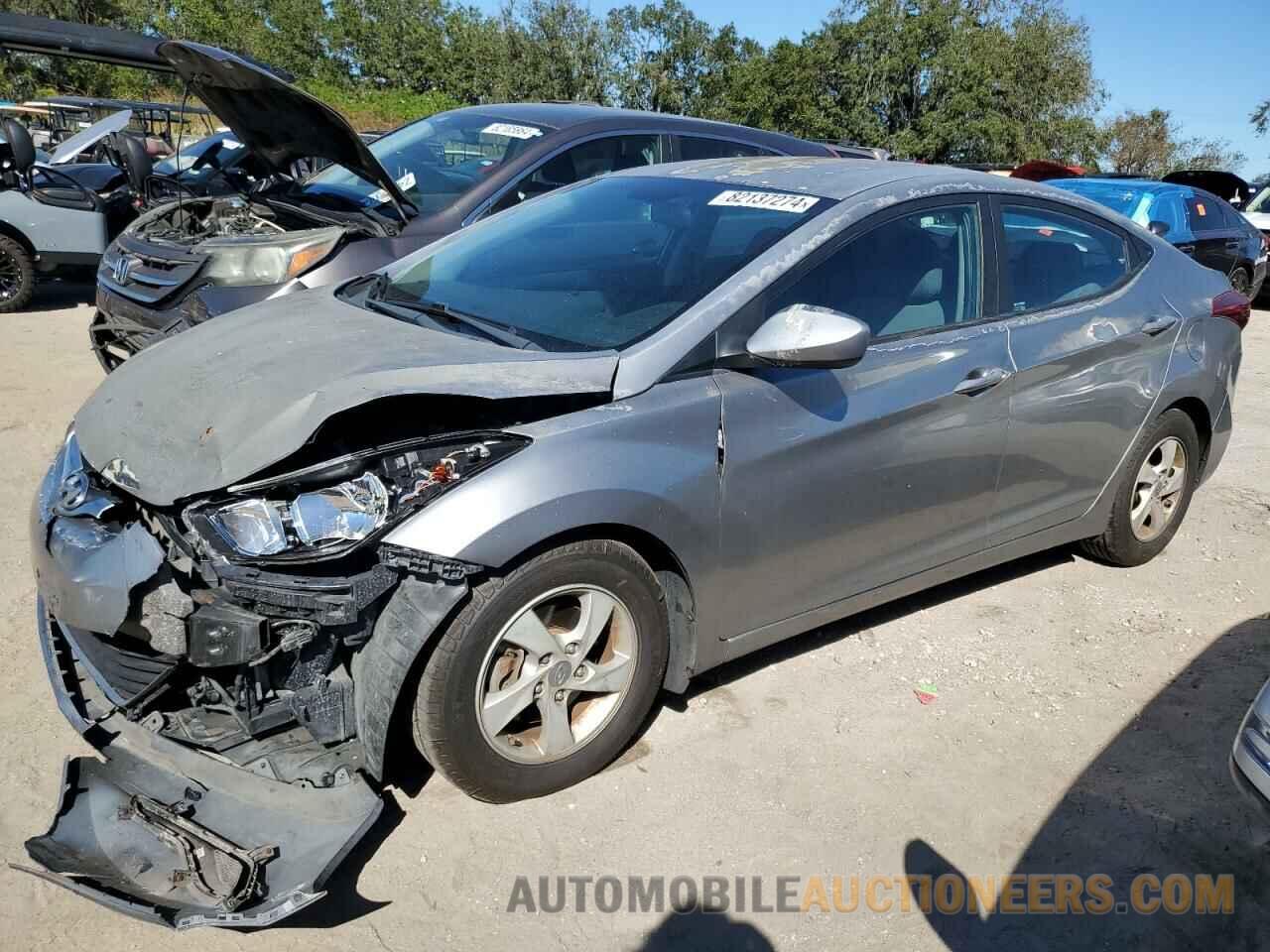 KMHDH4AE5EU193950 HYUNDAI ELANTRA 2014