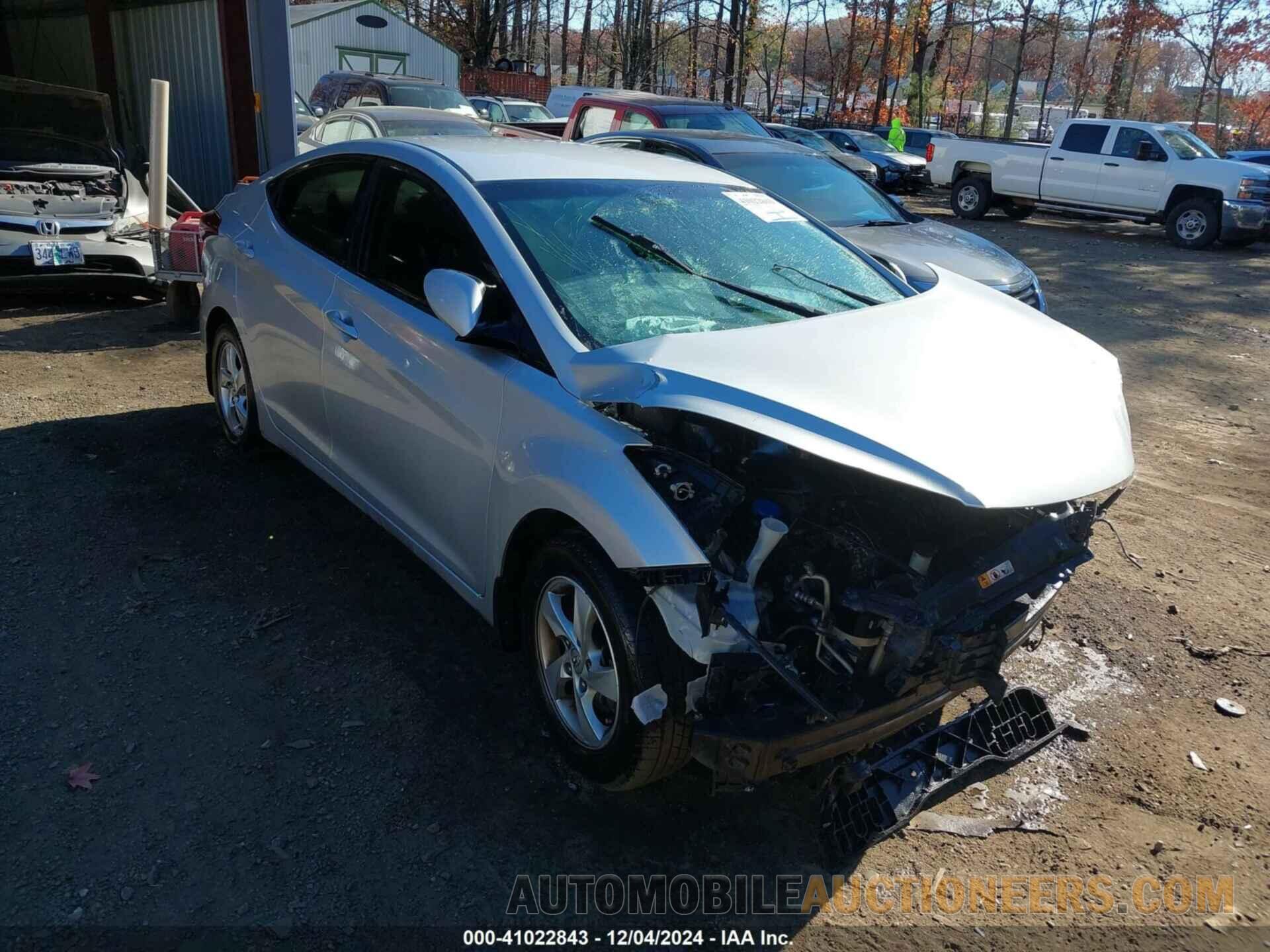 KMHDH4AE5FU226432 HYUNDAI ELANTRA 2015