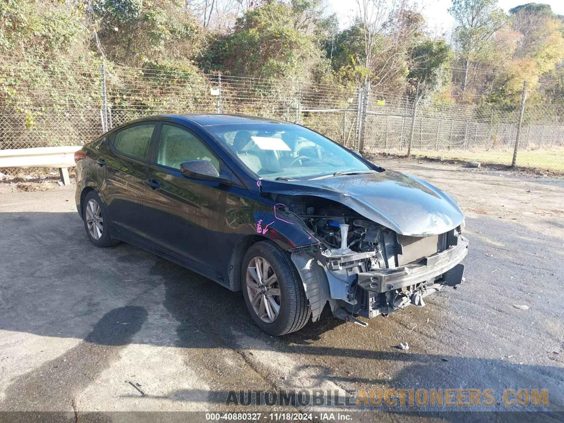 KMHDH4AE5FU263576 HYUNDAI ELANTRA 2015