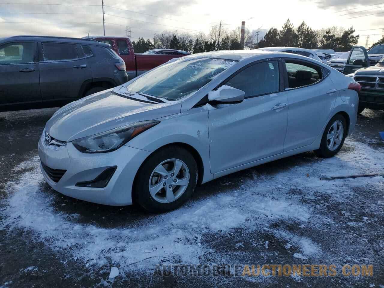 KMHDH4AE5FU323100 HYUNDAI ELANTRA 2015