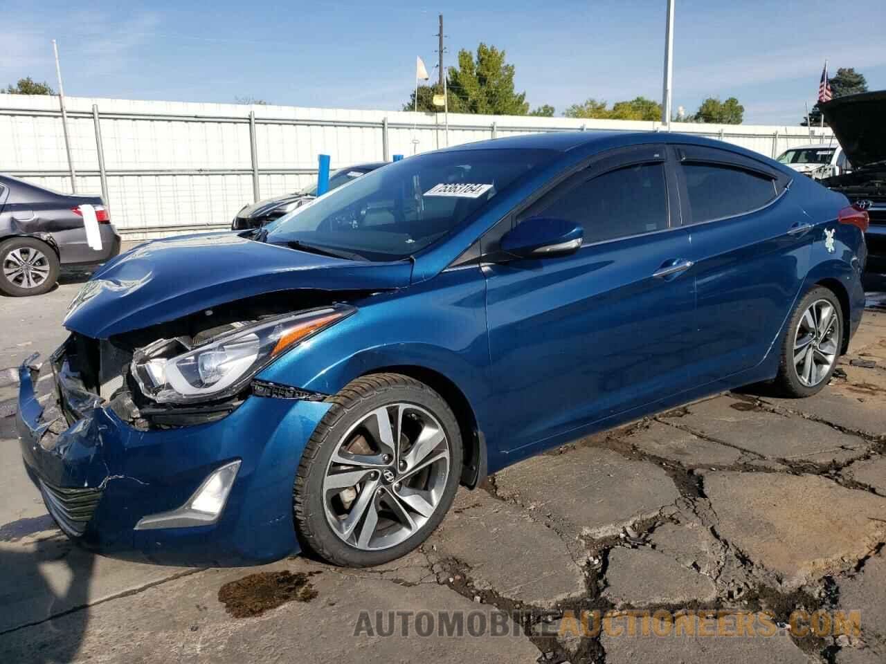 KMHDH4AE5FU358641 HYUNDAI ELANTRA 2015