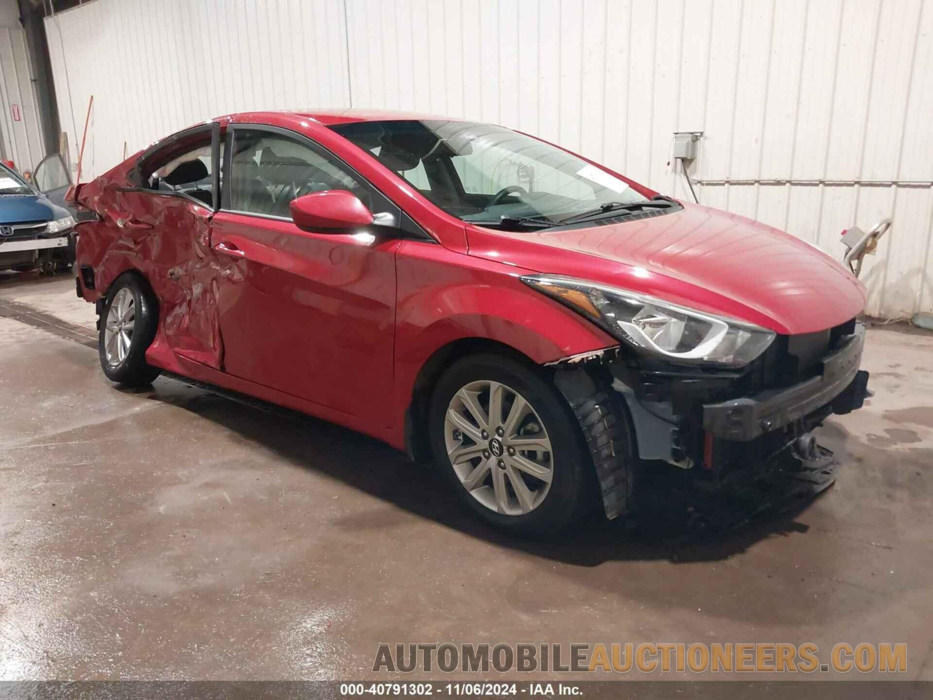 KMHDH4AE5FU358669 HYUNDAI ELANTRA 2015