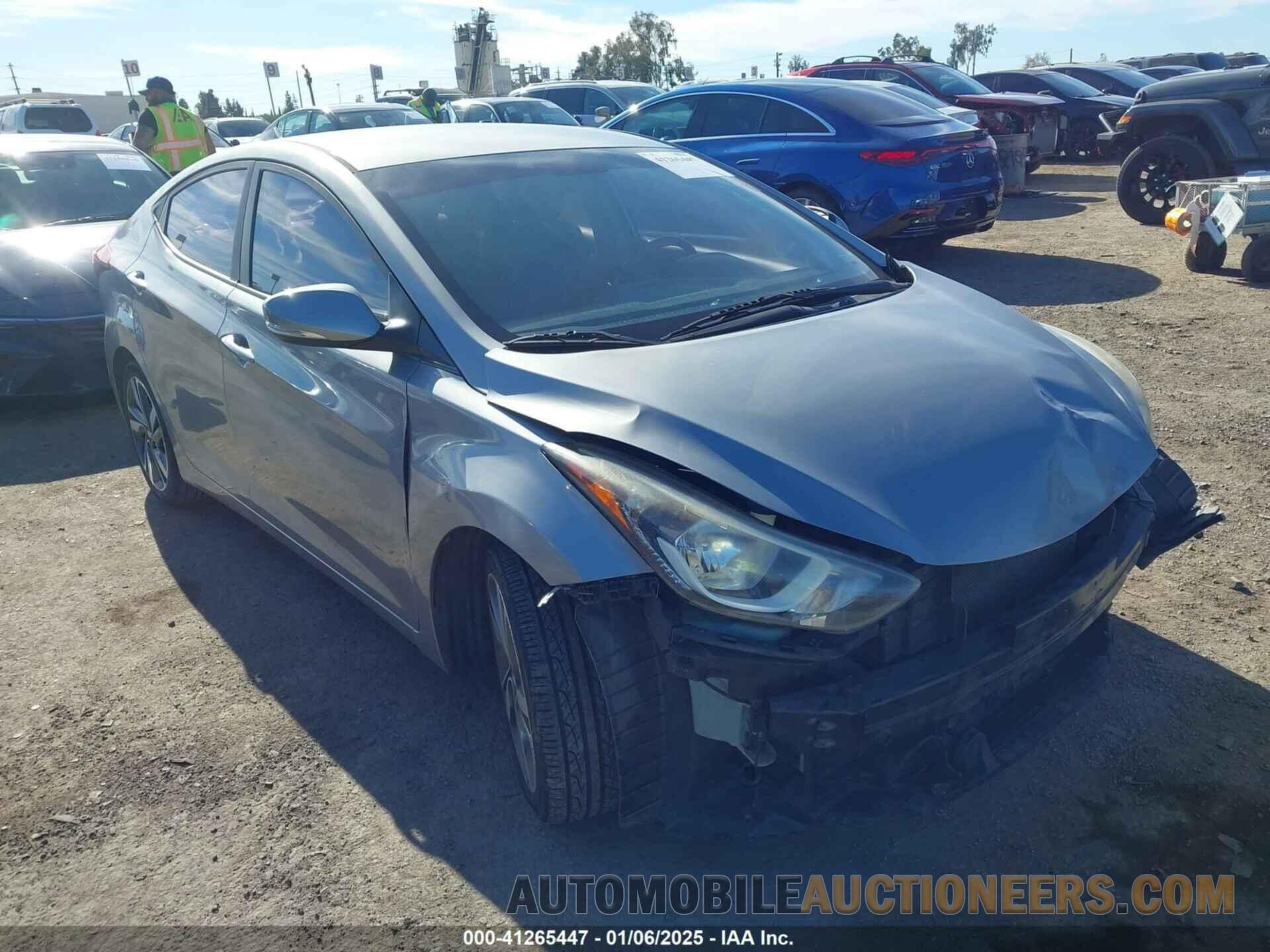 KMHDH4AE5FU440398 HYUNDAI ELANTRA 2015