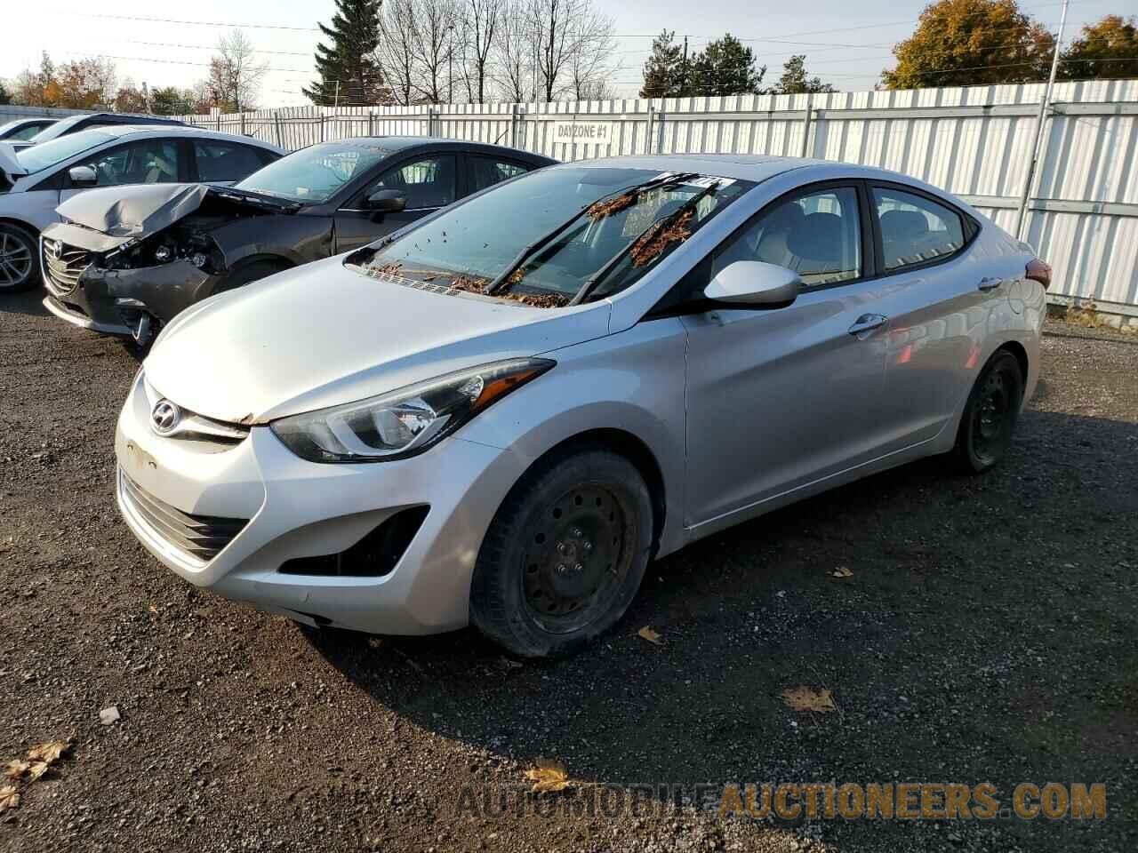 KMHDH4AE5GU530765 HYUNDAI ELANTRA 2016