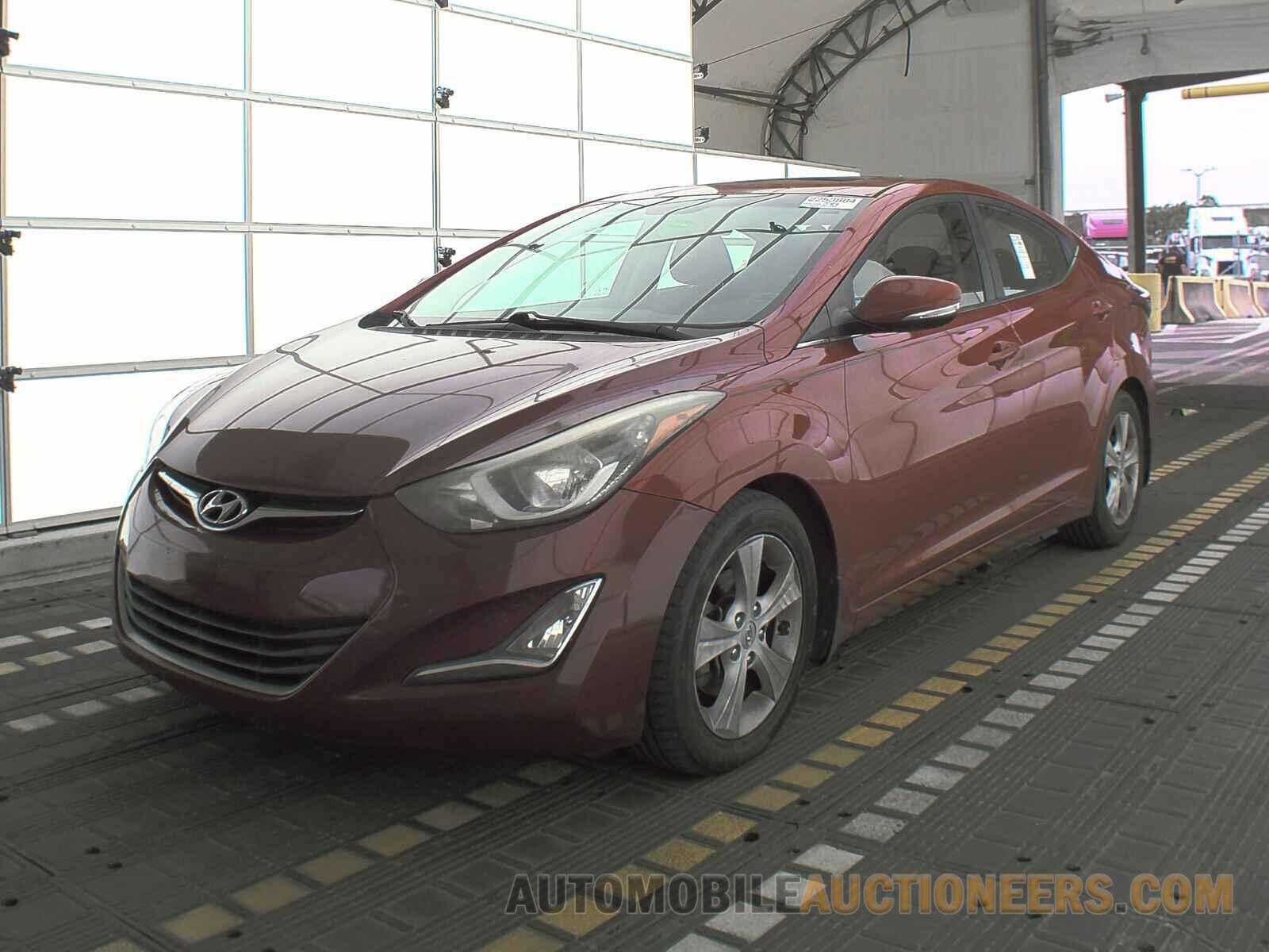 KMHDH4AE5GU572403 Hyundai Elantra 2016