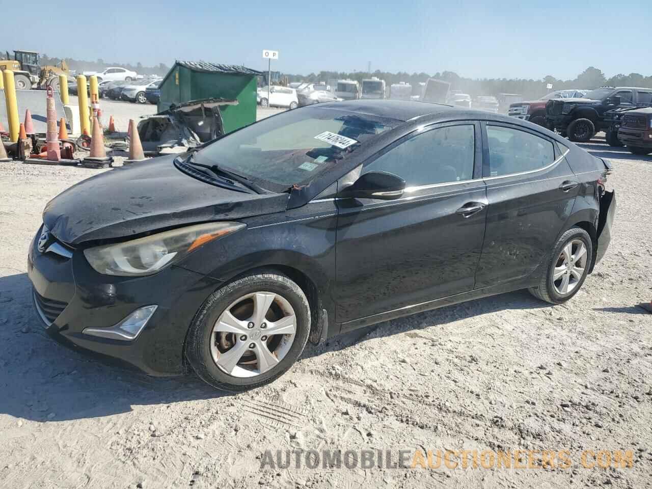 KMHDH4AE5GU618599 HYUNDAI ELANTRA 2016