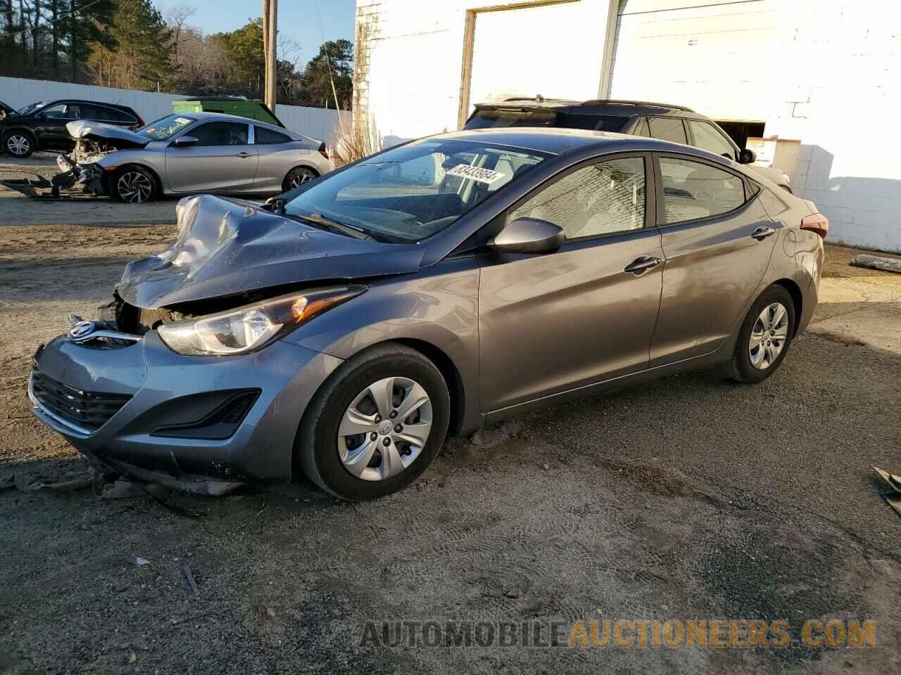 KMHDH4AE5GU643826 HYUNDAI ELANTRA 2016