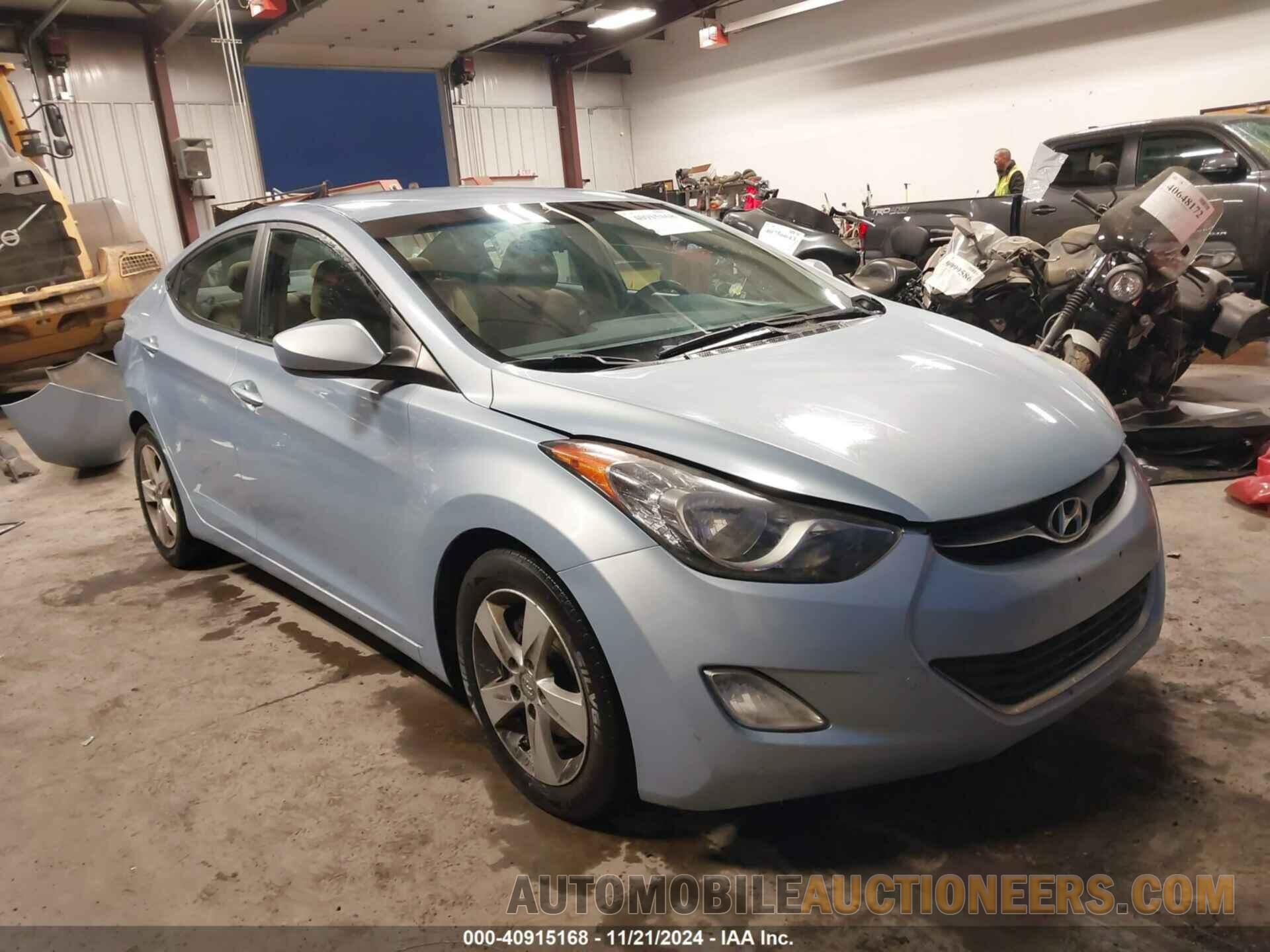 KMHDH4AE6CU210851 HYUNDAI ELANTRA 2012