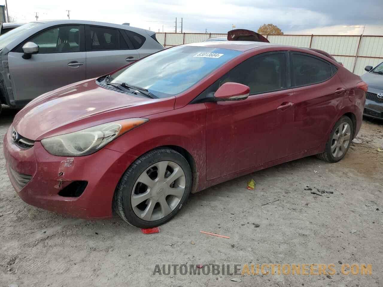 KMHDH4AE6CU343982 HYUNDAI ELANTRA 2012