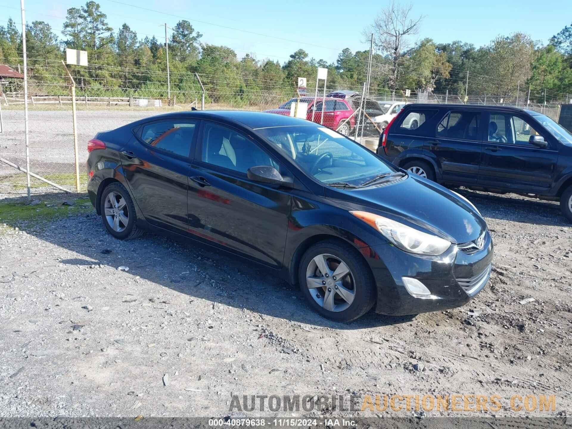 KMHDH4AE6CU390705 HYUNDAI ELANTRA 2012