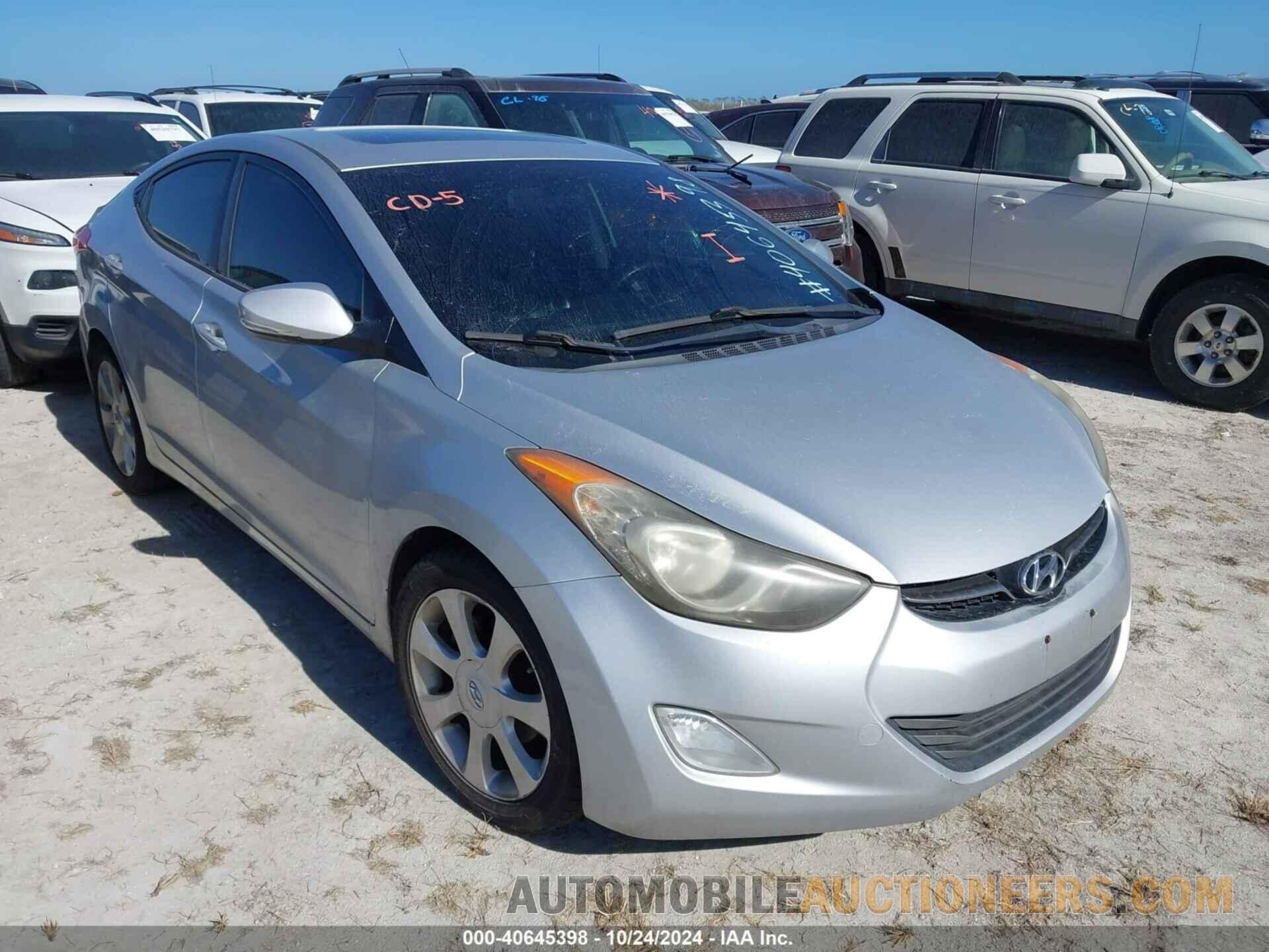 KMHDH4AE6CU423850 HYUNDAI ELANTRA 2012