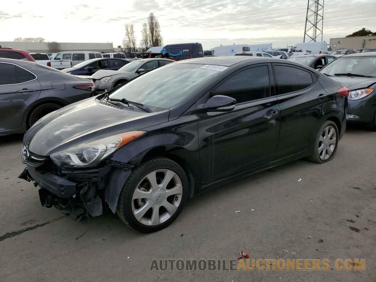 KMHDH4AE6DU009887 HYUNDAI ELANTRA 2013