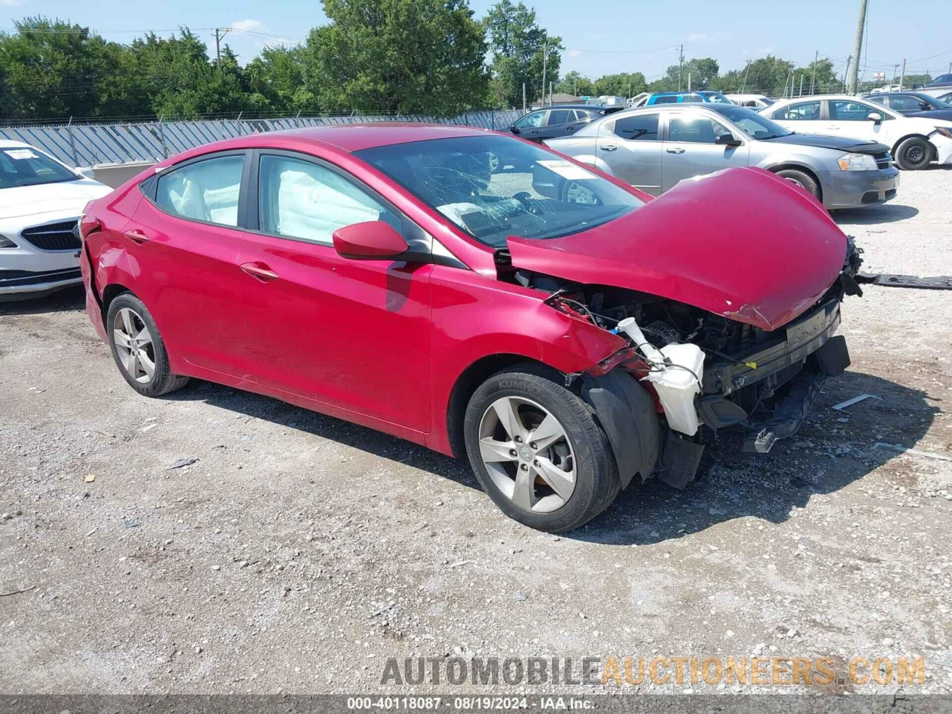 KMHDH4AE6DU016841 HYUNDAI ELANTRA 2013