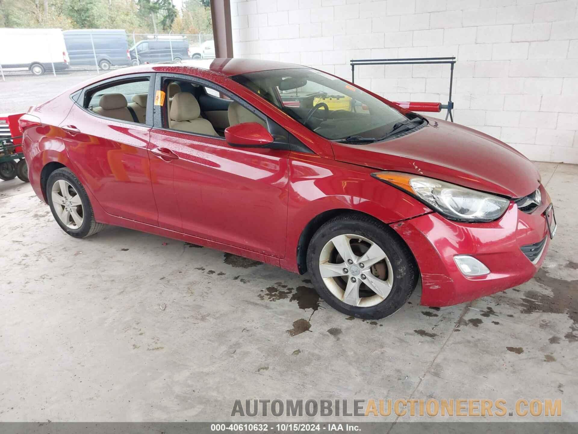 KMHDH4AE6DU657262 HYUNDAI ELANTRA 2013