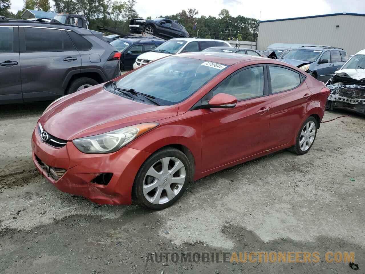 KMHDH4AE6DU802610 HYUNDAI ELANTRA 2012