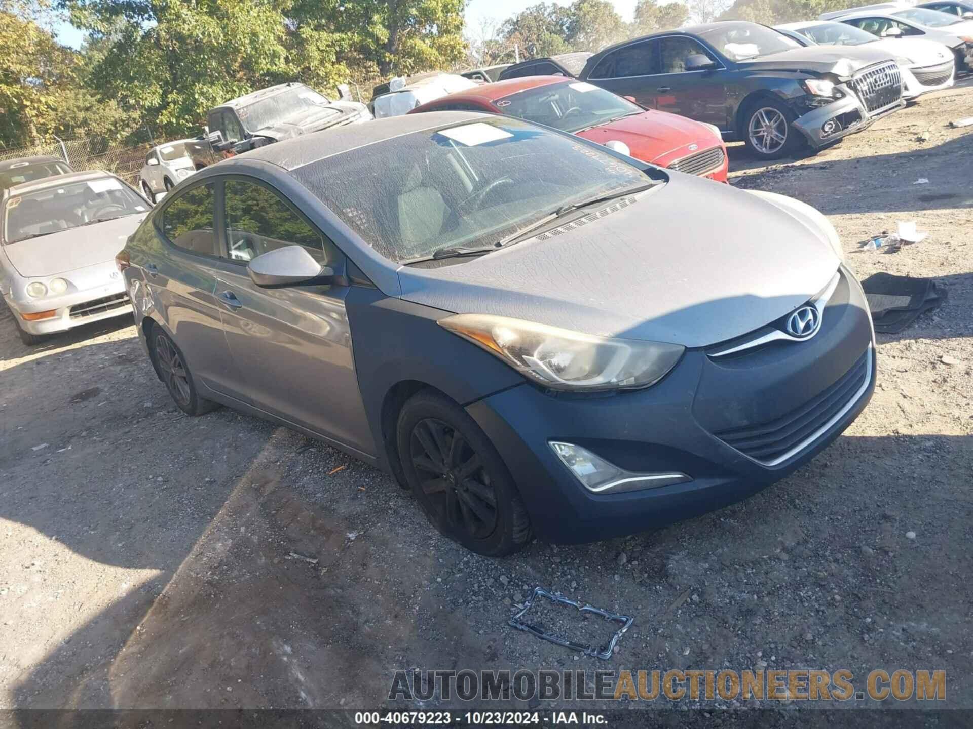 KMHDH4AE6EU030269 HYUNDAI ELANTRA 2014