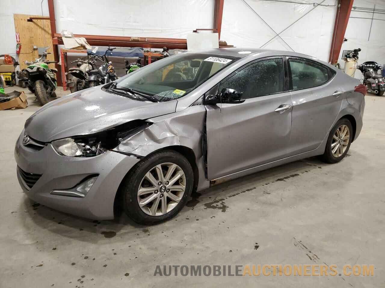 KMHDH4AE6EU037027 HYUNDAI ELANTRA 2014