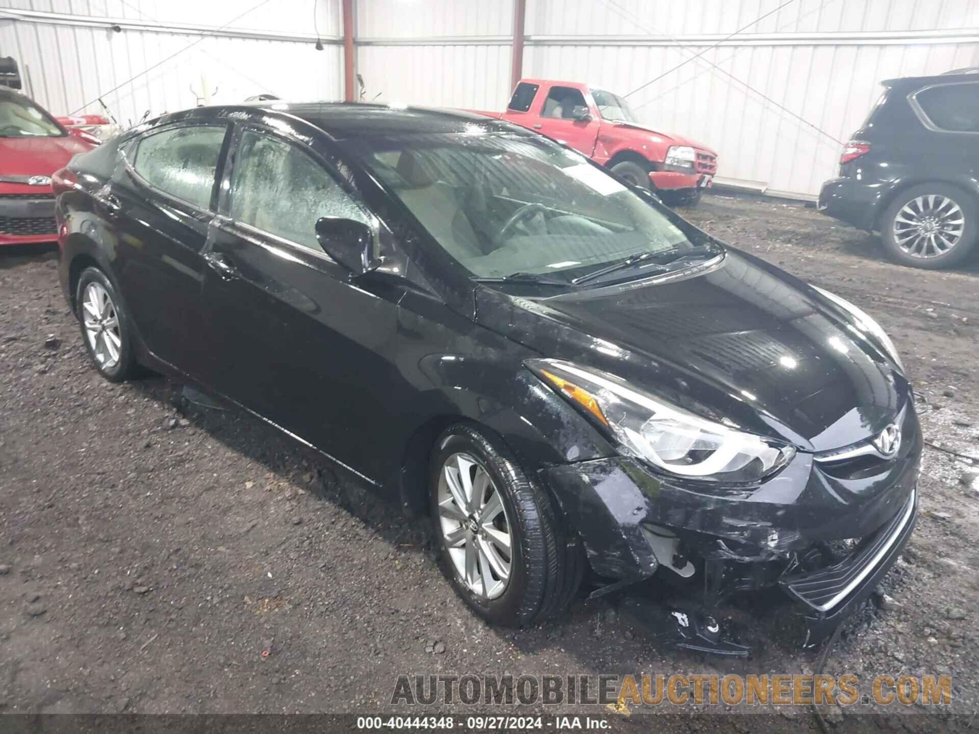 KMHDH4AE6EU041742 HYUNDAI ELANTRA 2014