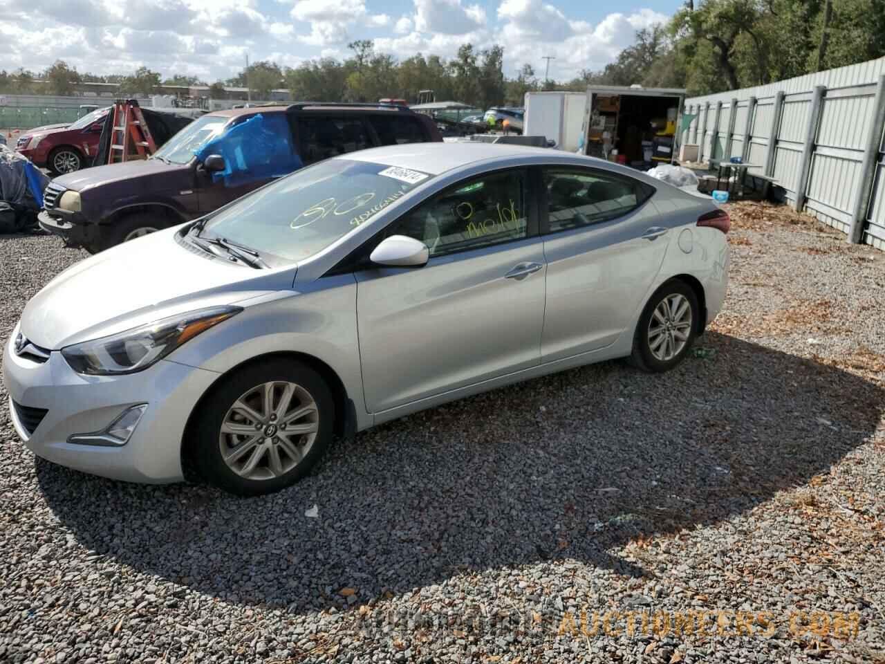 KMHDH4AE6EU116021 HYUNDAI ELANTRA 2014