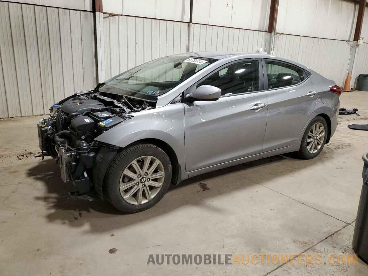 KMHDH4AE6EU118707 HYUNDAI ELANTRA 2014