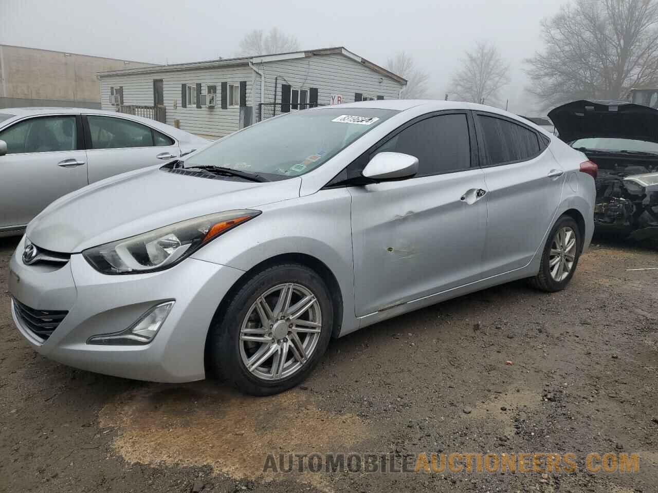 KMHDH4AE6EU172721 HYUNDAI ELANTRA 2014