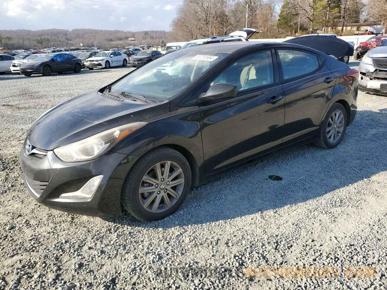 KMHDH4AE6FU224947 HYUNDAI ELANTRA 2015