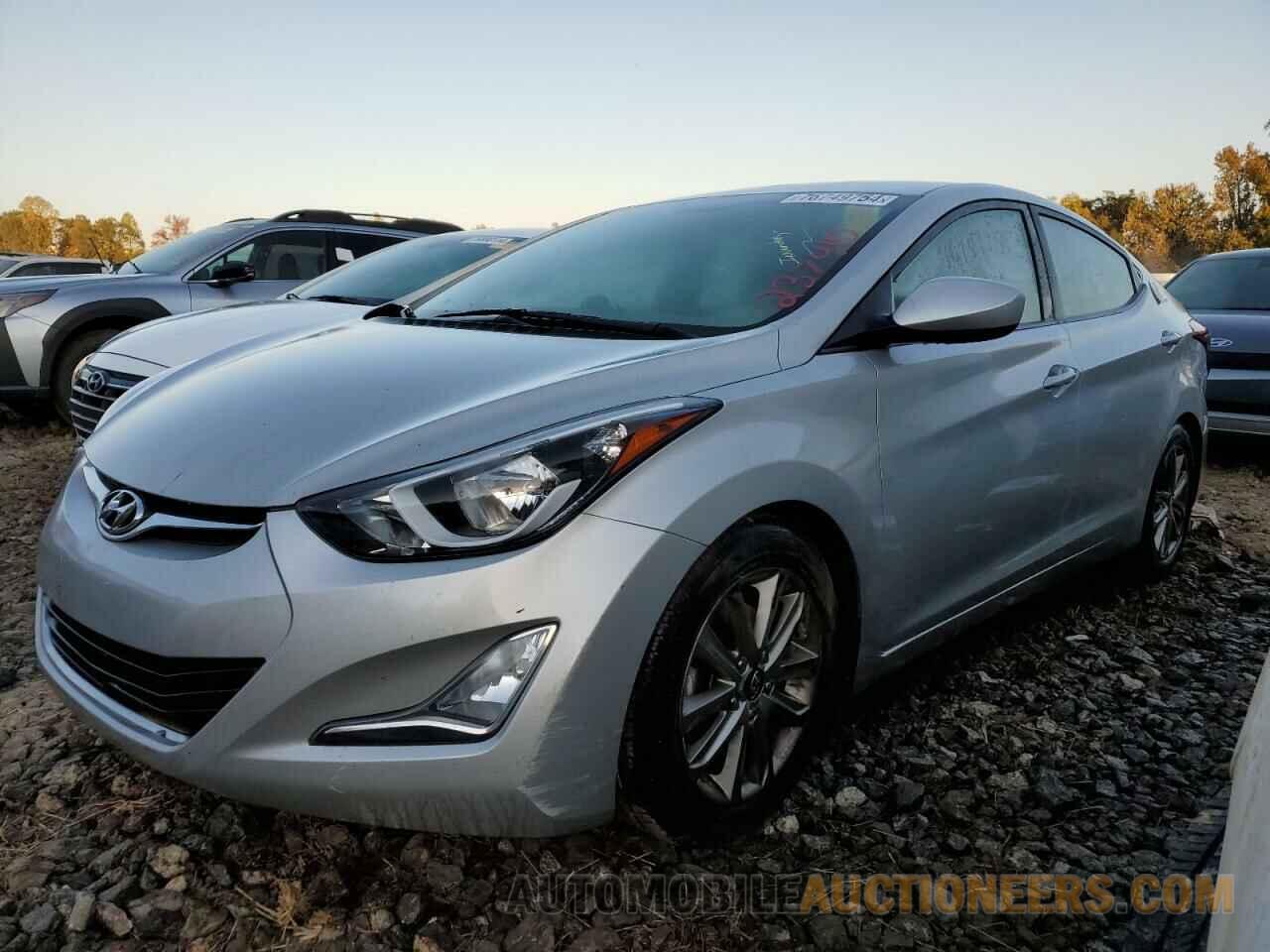 KMHDH4AE6FU237410 HYUNDAI ELANTRA 2015