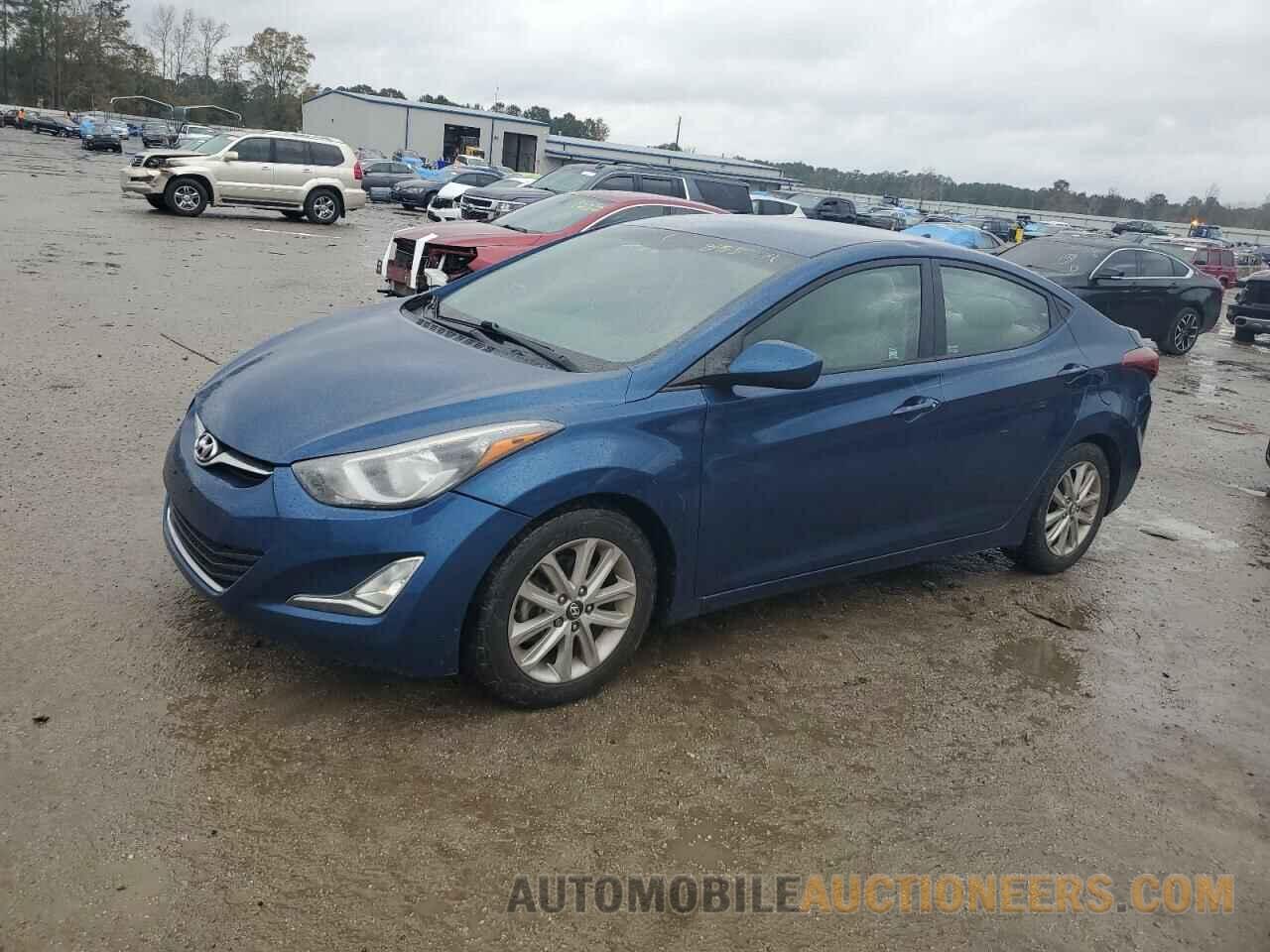 KMHDH4AE6FU278328 HYUNDAI ELANTRA 2015