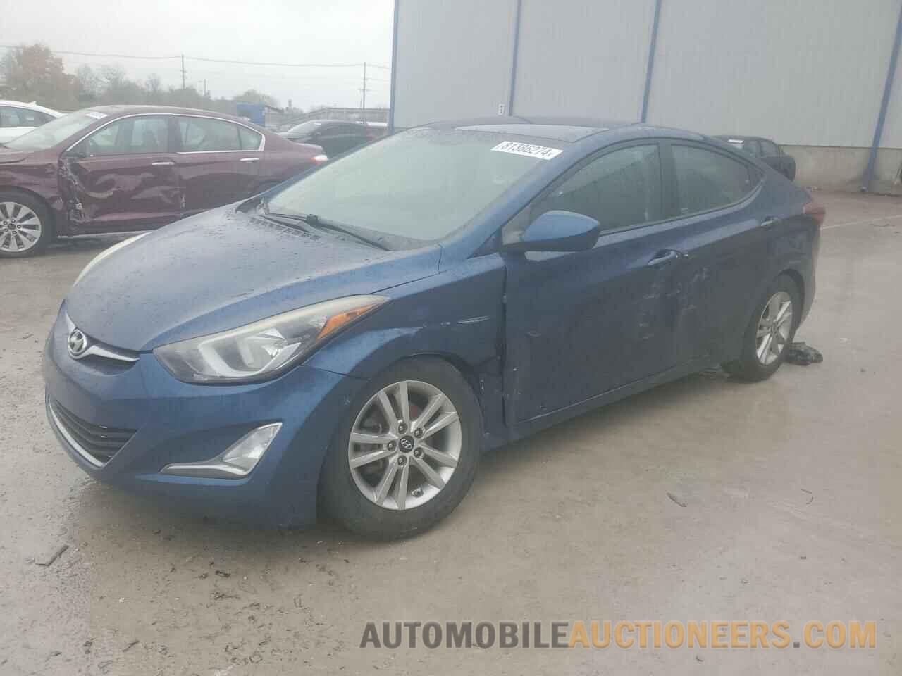 KMHDH4AE6FU322134 HYUNDAI ELANTRA 2015