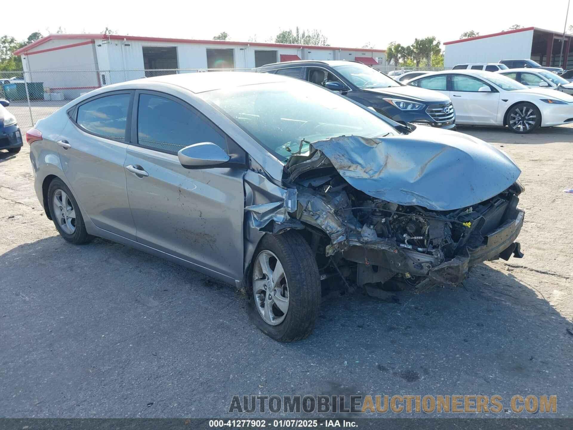 KMHDH4AE6FU423707 HYUNDAI ELANTRA 2015